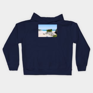 The Island aka The House In The Sea Newquay, Cornwall Kids Hoodie